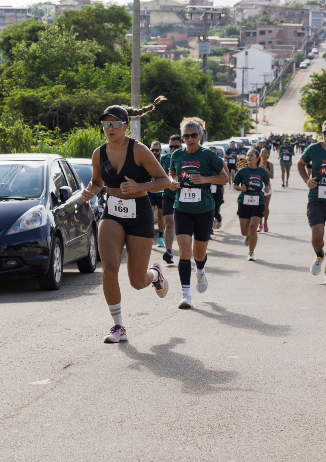 Paty em treino